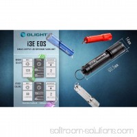 Olight I3E EOS 120 Lumens Keychain LED Flashlight - 1x AAA (Copper)   